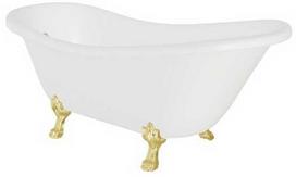 Vonia, laisvai pastatoma Besco Otylia, 160 cm x 77 cm x 69.5 cm, ovalas