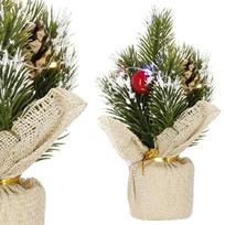 Dekoracija, "Kalėdų eglė" Springos Christmas Tree CA1048, 17 cm, žalia