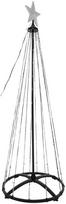 Christmas Decoration DEKORATYVINĖ KALĖDŲ EGLĖ 370LED RGB 210CM JUODA