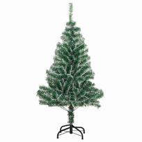 dirbtinis sniegas - Dirbtinė Kalėdų Eglė Su Sniegu Ir Led Šviesa Su 150 Led 150 Cm - 4 nuotrauka