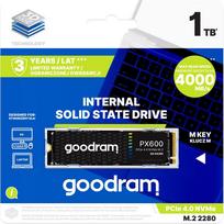 ssd 500gb m.2 nvme 2280 - GOODRAM PX600 M.2 200GB PCIe 4x4 2280 SSDPR-PX600-500-80 - 3 nuotrauka