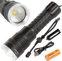 Bailong A72-P90 Taktinis žibintuvėlis su CREE XHP90 diodu