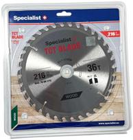 pjovimo diskas specialist - SPECIALIST+ pjovimo diskas 216x36T x30/20 mm - 1 nuotrauka