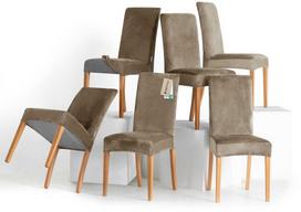 Restilo Kėdžių užvalkalų rinkinys SENTO, smėlio (Beige), 6 vnt.