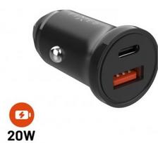 automobilinis pakrovejas - Fixed | Car Charger USB-C/USB, 20W | FIXCC20N-CU-BK - 1 nuotrauka