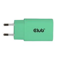 usb pakrovejas 2 - MOBILE CHARGER WALL USB-C/2PK 30W GREEN CAC-3024 CLUB3D - 1 nuotrauka