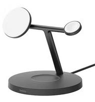 fastai - BELKIN BOOST CHARGE PRO 3in1 Qi2 15w Wireless Charger with Apple watch fast charge | Belkin | WIZ032kqBK - 1 nuotrauka