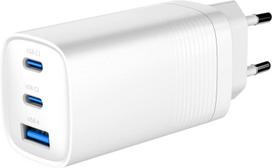 3 usb port charger - CHARGER USB UNIVERSAL QC3.0/TA-UC-PDQC65-01-W GEMBIRD - 2 nuotrauka