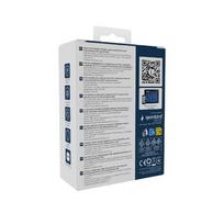 ikrovikliai type 2 - CHARGER USB UNIVERSAL 4P 65W/TA-UC-2A2C-PD65-01-BK GEMBIRD - 2 nuotrauka