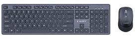 wireless mouse keyboard - KEYBOARD  MOUSE WRL ENG/DESKTOP BK KBS-WCH-04 GEMBIRD - 1 nuotrauka