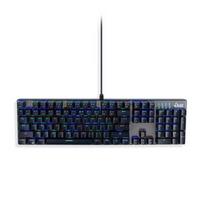 gaming klaviatura - KEYBOARD GS101 BLACK/SILVER/MRGS101-UK MEDIARANGE - 1 nuotrauka