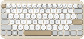 asus marshmallow - Asus Marshmallow KW100 | Keyboard | Wireless | US International | Oat Milk | Bluetooth | 90XB0880-BKB170 - 1 nuotrauka