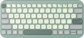 klaviatura 80 - Asus Marshmallow KW100 | Keyboard | Wireless | US International | Green Tea Latte | Bluetooth | 90XB0880-BKB180 - 1 nuotrauka