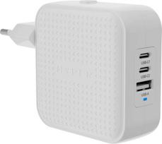 usb c pakrovejas - Hyper HyperJuice 70W USB-C GaN Travel Charger, White | HJ1003WHWWGL - 1 nuotrauka