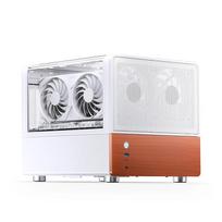 Jonsbo V12WHITE Jonsbo V12 kompiuterio korpusas, mini bokštas, Micro-ATX – baltas
