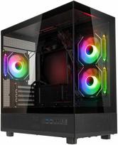 GSI SmartAssembly ARGB Glass Micro-ATX kompiuterio korpusas - 650W Bronze