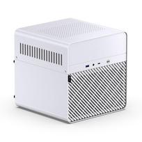 Jonsbo N2 Mini-ITX NAS kompiuterio korpusas - baltos spalvos