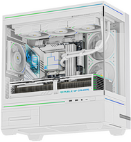Thermalright TL-M10W (Baltas) Kompiuterio Korpusas