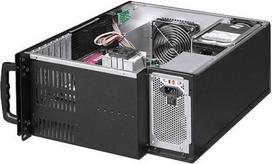 4u korpusas - „Techly ATX Rack“ kompiuterio korpusas, 19 colių, 4U, juodas, 30 colių - 5 nuotrauka