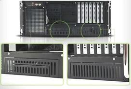 4u korpusas - „Techly ATX Rack“ kompiuterio korpusas, 19 colių, 4U, juodas, 30 colių - 7 nuotrauka