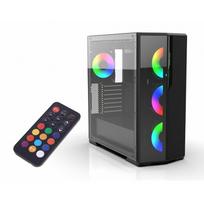 atx mid tower case - Inca EMG-17XN kompiuterio korpusas „Midi Tower“ Juoda - 1 nuotrauka
