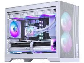 pc case - PHANTEKS XT M3 PC-kompiuterio korpusas, Mini-kompiuterio korpusas, mATX, Tempered Glass - baltos spalvos - 1 nuotrauka