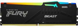 kingston fury rgb ddr5 5600 - Kingston Fury Beast RGB KF556C40BBA-32, DDR5, 32GB, 5600 MHz - 1 nuotrauka