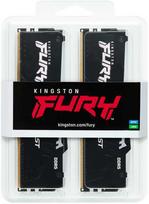 ram 8gb ddr5 - Kingston Fury Beast RGB KF556C40BBAK2-128, DDR5, 128GB, 5600 MHz - 1 nuotrauka