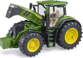 modeliukai traktoriai - Bruder John Deere 7R 350 03155, žalia - 2 nuotrauka