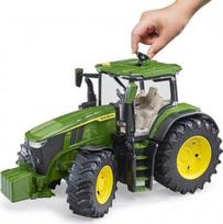 modeliukai traktoriai - Bruder John Deere 7R 350 03155, žalia - 3 nuotrauka