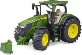 modeliukai traktoriai - Bruder John Deere 7R 350 03155, žalia - 4 nuotrauka