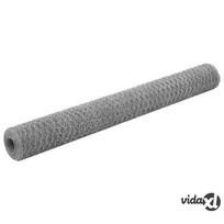 Vielos tinklas, sidabr., 25x1,2m, galvan. plienas