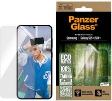 PanzerGlass Eco Matrix Ultra-Wide Fit tempered glass for Samsung Galaxy S25 