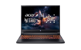 acer v nitro 16 - Acer Nitro V 16 AI ANV16-42-R1PE, AMD Ryzen 5 240, 16 GB, 512 GB, 16", NVIDIA GeForce RTX 5050, Šalčio juoda (Shale Black) - 1 nuotrauka