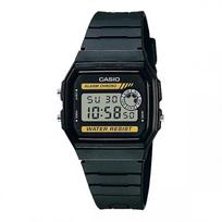Casio F-94WA-9D vyriškas laikrodis (Juodas - Black)