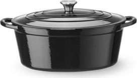 Hendi Ovalus emaliuotas ketaus puodas 6.88 l