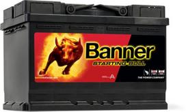 akumuliatorius 12v - Banner Starting Bull 72Ah 650A 12V - 1 nuotrauka