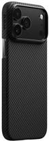 Pitaka Ultra-Slim MagSafe Case for iPhone 17 Pro Max - Juodas (Black)