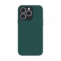 Evelatus Apple iPhone 14 Pro Max natūralios odos dėklas su MagSafe - Tamsiai Žalias (Dark Green)
