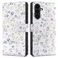a56 5g - Tech-Protect Wallet Samsung Galaxy A56 5G - Balti Ramunėlės (White Daisies) - 1 nuotrauka