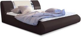 Lova Flavio Soft 66, 140x200 cm, ruda (Brown), su grotelėmis