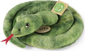 Rappa Pliušinė žalia gyvatė 90 cm (Green) 230125