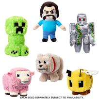 zaislai spalvinti - MINECRAFT pliušinė figūrėlė Mattel, HBN39, 20 cm - 1 nuotrauka