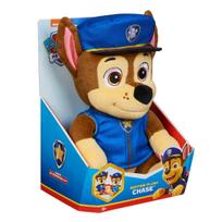 paw patrol zaislai - PAW PATROL pliušinis žaislas Chase, mėlynas/rudas (Blue/Brown), 6070316 - 1 nuotrauka