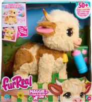 Interaktyvi pliušinė karvė Hasbro FurReal Maggie, ruda (272-28158)