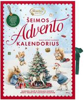 Rūta Saldainių, dražė ir šokolado rinkinys „Šeimos advento kalendorius“, 850 g