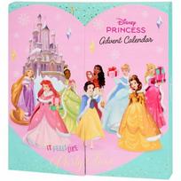 "Disney" princesių advento kalendorius 24 vaikiška kosmetika Didelis stačiakampis