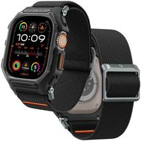 apple watch ultra apyrankes - Spigen Lite Fit Pro dėklas su dirželiu Apple Watch Ultra 1/2 (49mm) Matinė juoda (Matte Black) - 1 nuotrauka