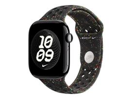 Apple Watch 46mm Midnight Black Nike Sport Band - S/M (Juodas)