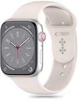 apyranke 40 apple watch - Tech-Protect silikoninis dirželis Apple Watch 4/5/6/7/8/9/SE (38/40/41 mm) - smėlio spalvos (Beige) - 1 nuotrauka